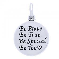 Pandantiv argint 925 Be Special Be True Be Brave Be You ♥ [1]